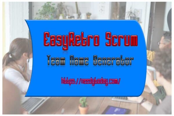 fun committee names at work - EasyRetro Scrum Team Name Generator