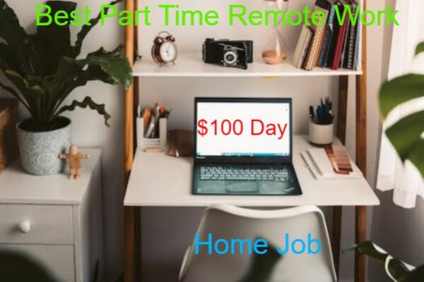 Best Part Time Remote Work From Home Jobs No Experience $100 Day