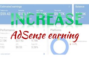 Increase AdSense Earning