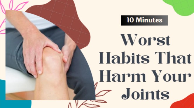 worst habit that harms knees