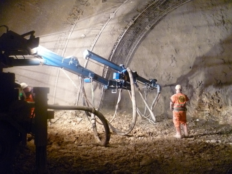 Tunnel Linings Construction and Mining Shotcrete Solutions