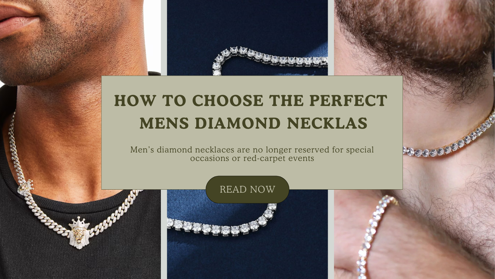 the Perfect Mens Diamond Necklas