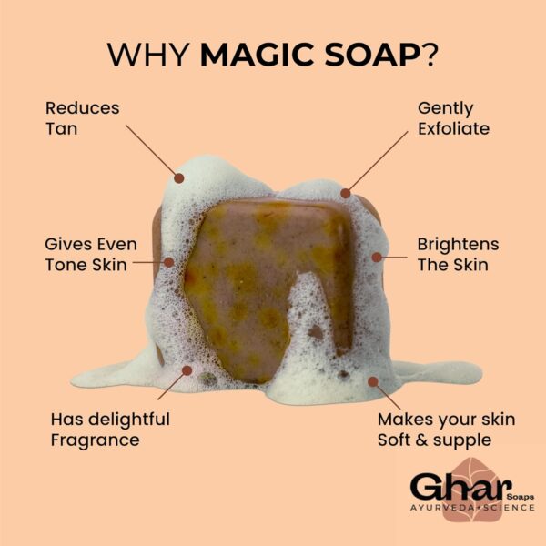 Soaps for Bath with Sandalwood